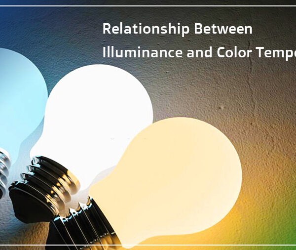 رابطه بین روشنایی و دمای رنگ نور