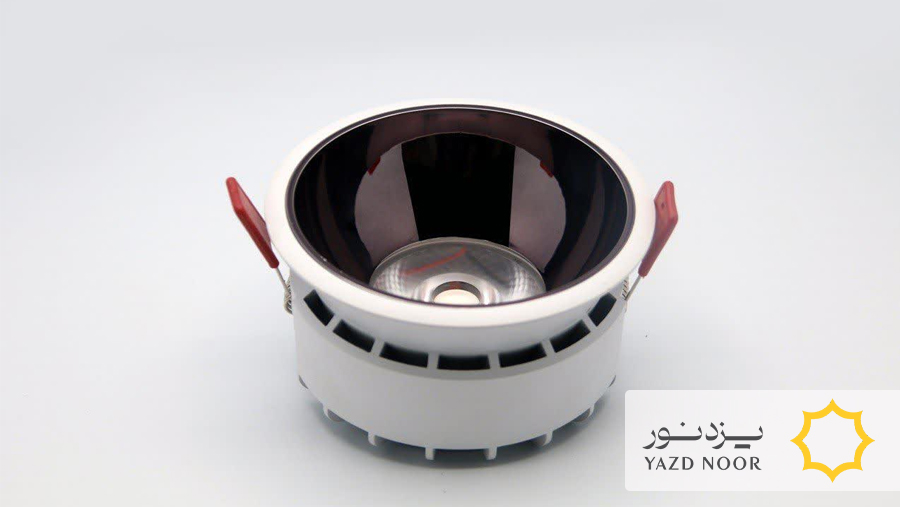 چراغ سقفی توکار ضد آب 12 تا 24 وات با رفلکتور