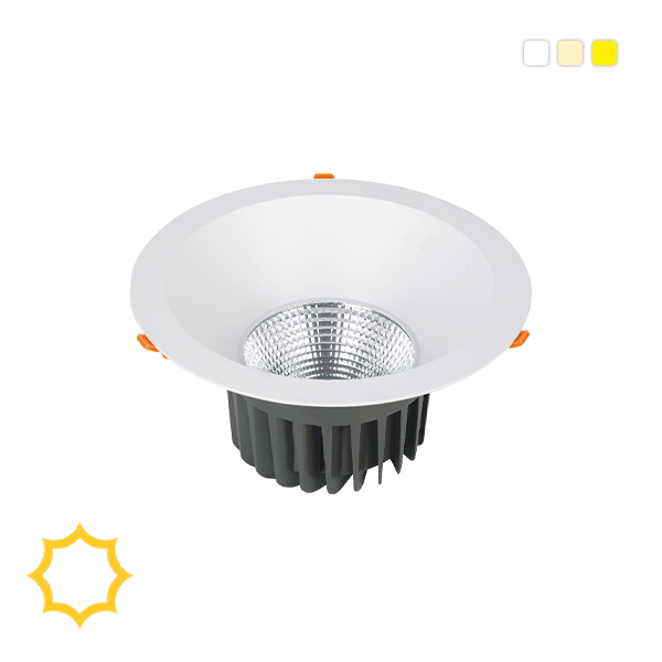 پنل سقفی 100 وات COB دان لایت رویه 28 سانت