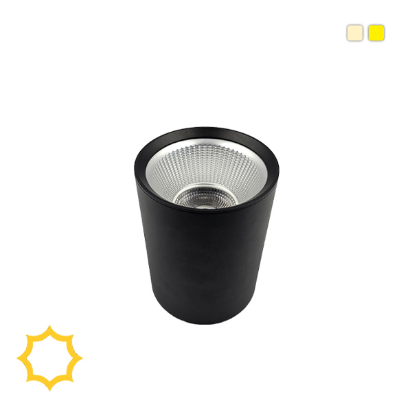 چراغ استوانه ای سقفی 30 وات COB رفلکتوردار