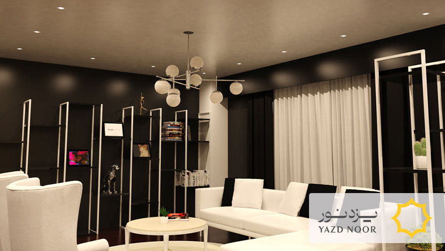 هالوژن سقفی توکار