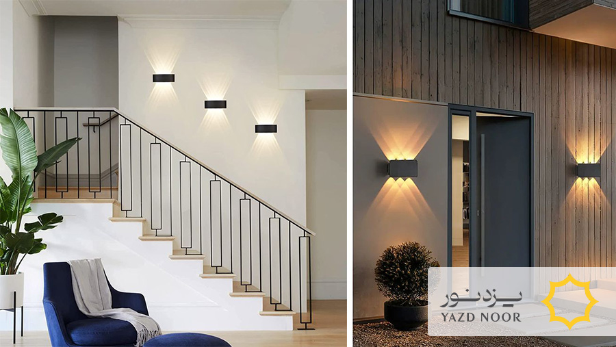 نورپردازی تأکیدی برای دیوارهای مینیمال